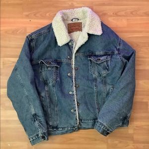 Levi’s Fur Jean Jacket